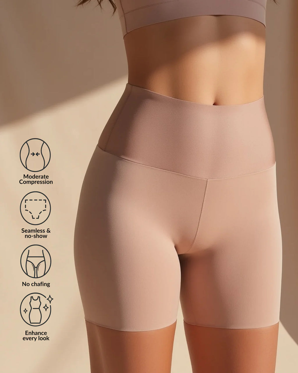SOYA Sculpt™ – Seamless Slip Short