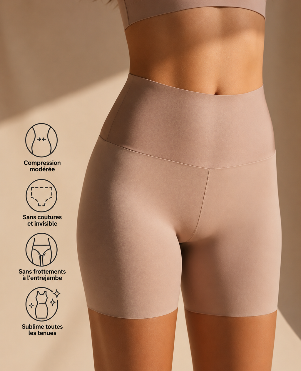 SOYA Sculpt™ – Short Gainant Sans Couture