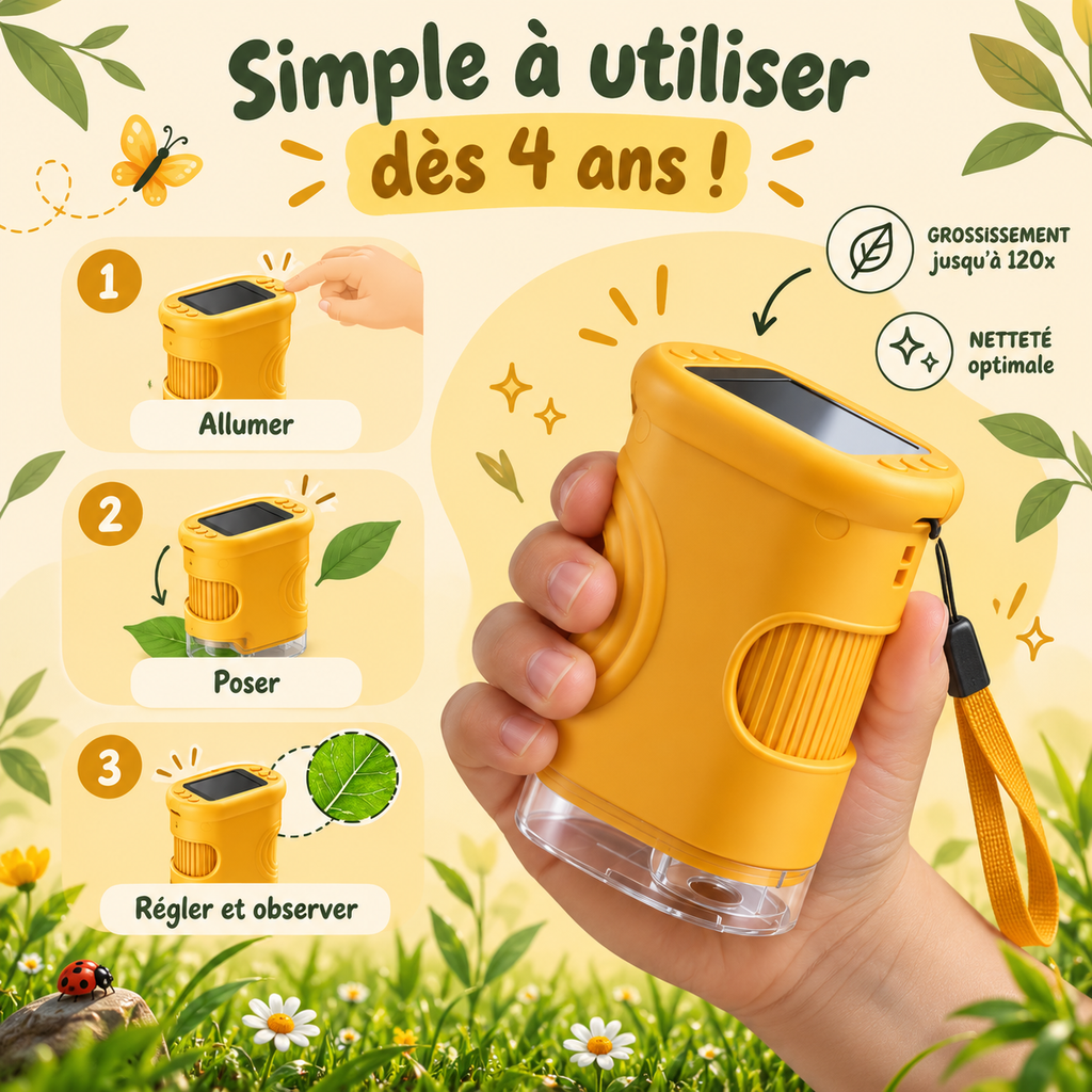 SOYA Microscope pour enfants